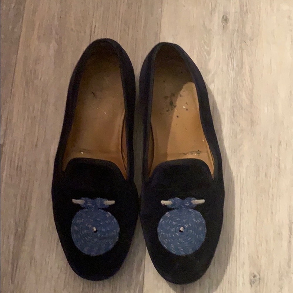 STUBBS and WOTTON velvet slippers
